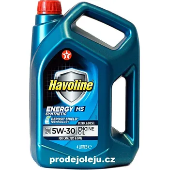 Motorový olej Texaco Havoline Energy MS 5W-30 4L