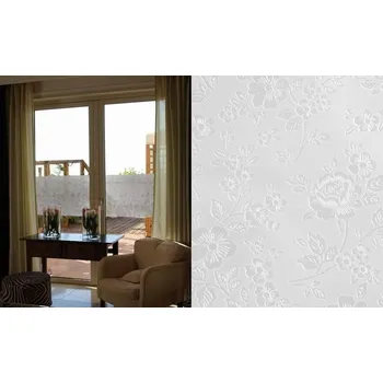 Tapeta Statická fólie na sklo - KVĚTINY (31-2855) - šíře 45 cm - Cena za roli (15bm)