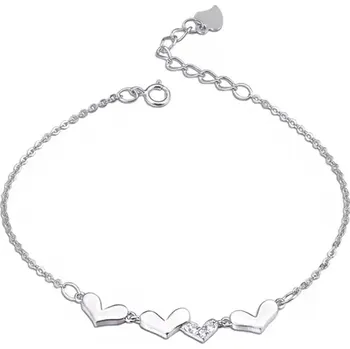 Náramek Dámský stříbrný náramek SHIRI Ag 925