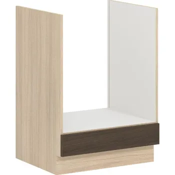 Kuchyňská linka RUTHIN, skříňka na vestavnou troubu D60P, rijeka tmavá + vyzvednutí ZDARMA