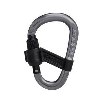 karabina Mammut Smart HMS 2.0 Screwgate grey 1502 šedá