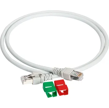 Síťový kabel Schneider Electric VDIP185X46020 Actassi CL-propojovací kabel CAT 6A, S/FTP, LSZH, 2m