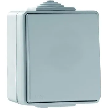 vypínač ELKO EP 48051 CCZ - šedá Přepínač křížový, řaz. 7