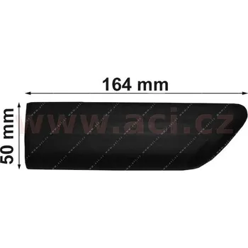 Autodíl boční lišta předního blatníku pro lak 50 mm P