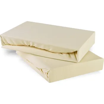 Prostěradlo krémové jersey EMI: Dětské prostěradlo 60x120