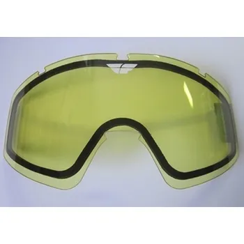 Motocyklové brýle sklo FLY Zone double - FLY RACING (žlutá)