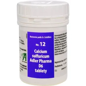 Homeopatikum Adler Pharma Calcium Sulfuricum D6 1000 tbl.