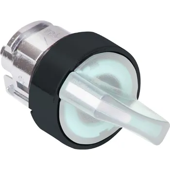 vypínač Hlavice otočná prosvětlená LED ZB5AK1313 bílá 3pozice pevné