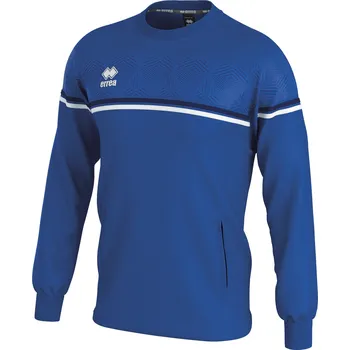 Pánská mikina ERREA´ ERREA DAVIS Tréninková mikina BARVA: modrá - tmavě modrá - bílá, Velikost: XXL Elegantní tréninková mikina s vysokým komfortem a tepelnou izolací