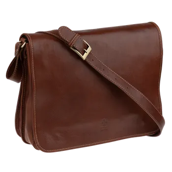 Pánská aktovka NovaKabelka.cz Kožená aktovka Rocco Marrone