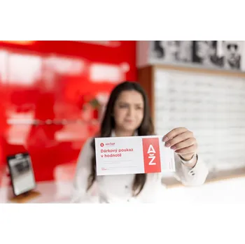 Kontaktní čočky Elektronická dárková poukázka Hodnota v Kč: 3000