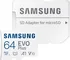 Paměťová karta Samsung EVO Plus microSDXC 64 GB UHS-I U1 V10 + SD adaptér