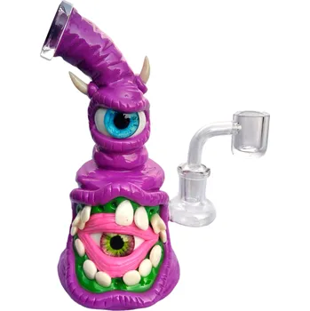 CBD Phoenix Star Glass Oil Rig Obluda Fialová