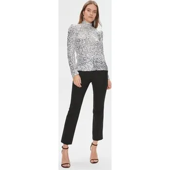 Dámská halenka Bruuns Bazaar Halenka BBW3766 Stříbrná Regular Fit S