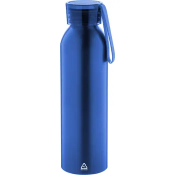 Láhev Reklamní Ralusip recyklovaná hliníková láhev, modrá