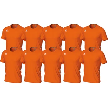 ERREA´ 10 x tréninkové triko ERREA MARVIN BARVA: oranžová, Velikost: XXXL