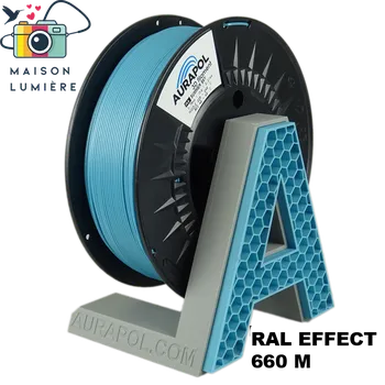 3D tisk Filament AURAPOL / PLA / SUMMER SKY / 1,75 mm / 1 kg.
