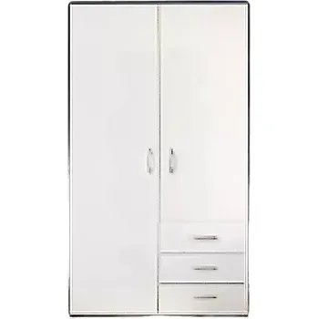Šatní skříň Skříň Harry 2D3Z Bílá