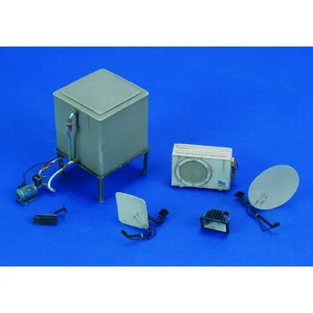 Plastikový model Royal Model 1/35 House Modern Accessories