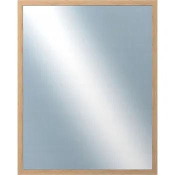 Zrcadlo Zrcadlo DANTIK nástěnné obdélníkové, dřevěný rám, 400 x 500 mm