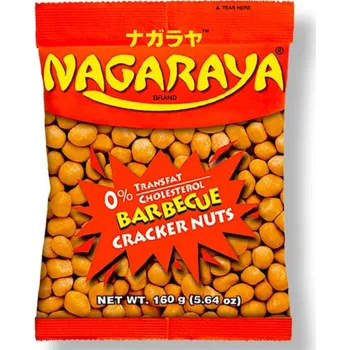 Arašídy v těstíčku s přichutí barbecue 160 g - Nagaraya