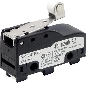 vypínač Pizzato MKV11F45 Mikrospínač MK V11F45, 1NO+1NC, IP40