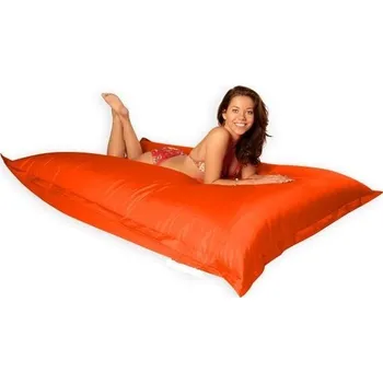 Sedací pytel Sedací vak polštář oranžový EMI