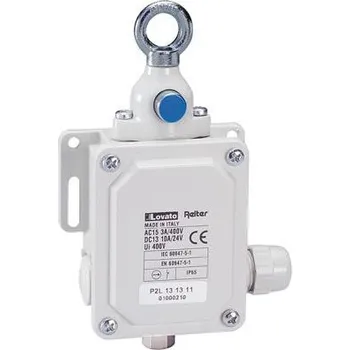vypínač LOVATO Electric P2L151311 koncový spínač, kovové tělo, 2Z+2V pomalý ktk. s tlačítkem reset