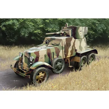 Plastikový model Soviet BA-6 Armor Car - Hobby Boss 83839