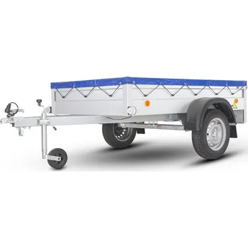 Přívěs PŘÍVĚS HANDY-7 N1,750 KG + PLACH. 7 CM + OP. KOLEČKO