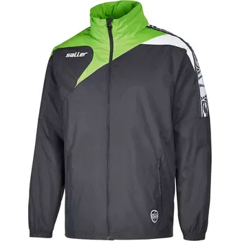 saller nepromokavá bunda REACTIV BARVA: 604 antracit-jablečná zeleň-bílá, Velikost: M