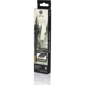 Grafitová tužka ARTEA Umělecká skicovací šestihranná tužka, tvrdost HB, 206119001