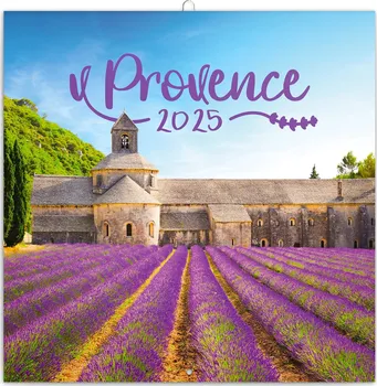 Kalendář Presco Group Nástěnný poznámkový voňavý kalendář PGP-33678-V Provence 2025