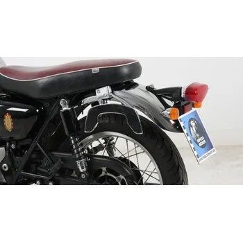 Zavazadlo na motocykl Hepco & Becker Boční nosiče C-Bow Kawasaki W 650 (99-06), W 800 (11-16) chrom