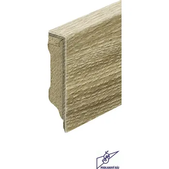 Podlahová lišta MDF vinyl obvodová lišta Moduleo - BLACKJACK OAK 22229