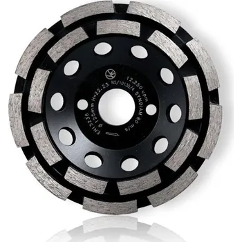 Brusný kotouč Gent | DUPLEX A – na abrazivní a nevyzrálé stavební materiály Průměr: 115 mm