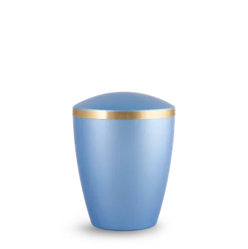 Smuteční dekorace Dětská urna Elegance - Světle modrá