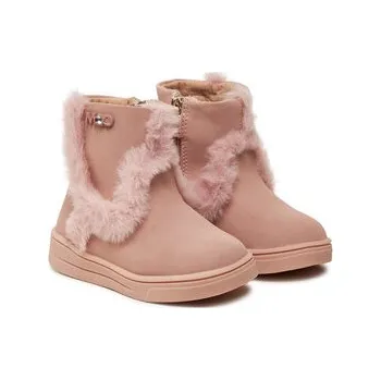 Dámská obuv Mayoral Kozačky 42.484 Růžová 19