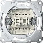Schneider Electric MTN3126-0000 Merten - Mechanismus přepínače dvojitého střídavého řazení 5b (6+6), 10A
