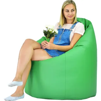 Sedací pytel Sedací vak hruška zelená EMI