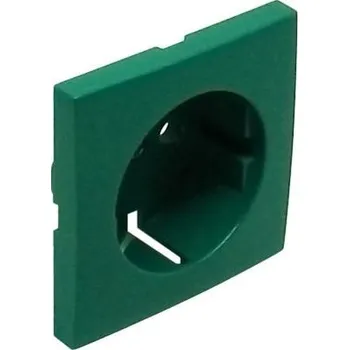 Elektrická zásuvka ELKO EP 90631 TVD - zelená Kryt zásuvky Schuko