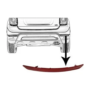 Příslušenství osvětlení automobilu Odrazka VAN WEZEL 1604930