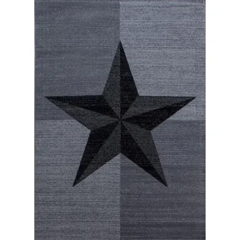 Koberec Kusový koberec PLUS 8002 Grey Rozměr: 80x150 cm