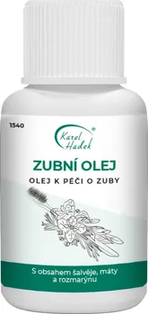 Ústní voda Aromaterapie Karel Hadek Zubní olej ze 7 bylin