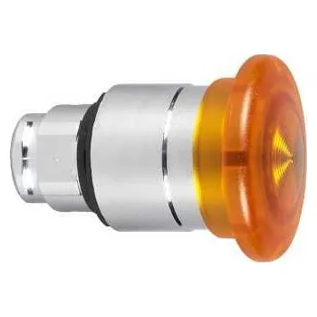 Stykač Schneider Electric ZB4BW653 Ovládací hlavice s hřibovým knoflíkem - prosvětlená