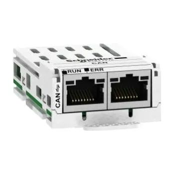 Schneider Electric VW3A3608 Přídavný komunikační modul CANopen, 2 konektory RJ45.