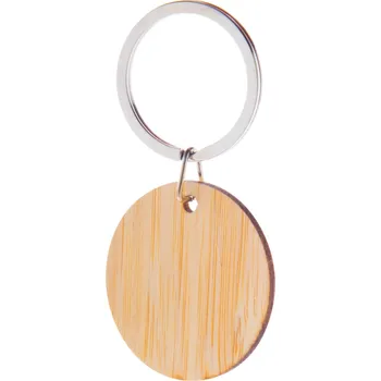 Reklamní Bookey přívěšek na klíče, kolečko, přírodní