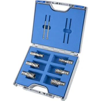 Vrták Karnasch 202003 | Jádrové vrtáky SILVER-DRILL LINE 25 SET BASIC, WELDON 14, 18, 22 mm, sada 6 ks