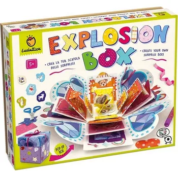 Výtvarná sada LUDATTICA Explodující krabice plná překvapení kreativní set