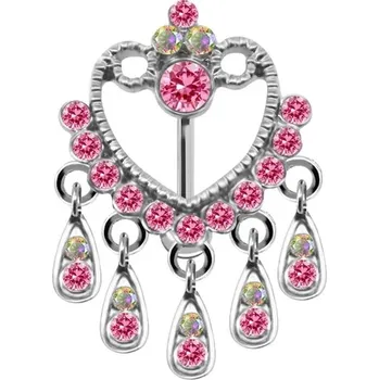 Piercing Piercing do pupíku | visací piercing - 6